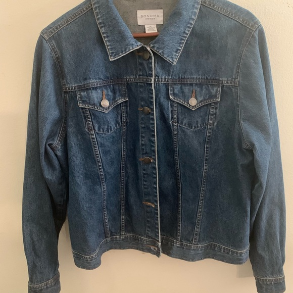 Sonoma Jackets & Blazers - Sonoma Women's Classic Indigo Jean Jacket